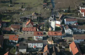 Die ehemalige Ortschaft Röblitz, heute Teil von Unterwellenborn